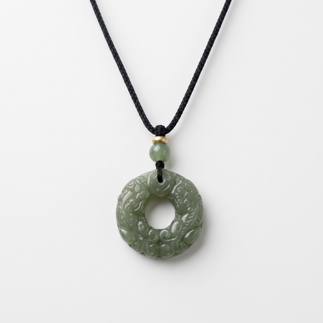The Guardian Beast - Pixiu Hetian Jade Necklace