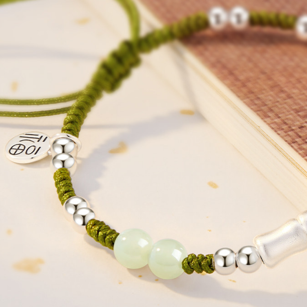 The Named Hue - Zhuse Hetian Jade Bracelet