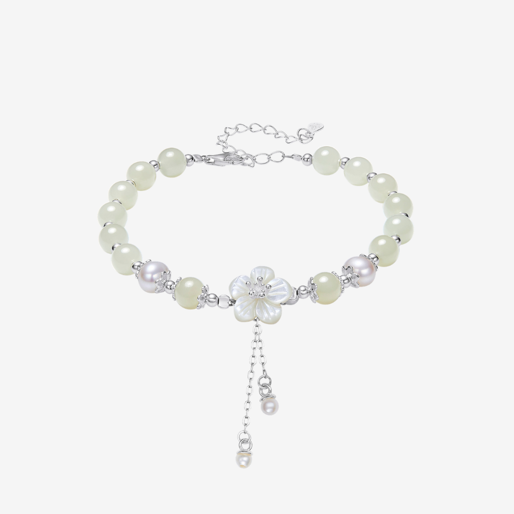 The Quiet Fragrance - Moli Hetian Jade Bracelet