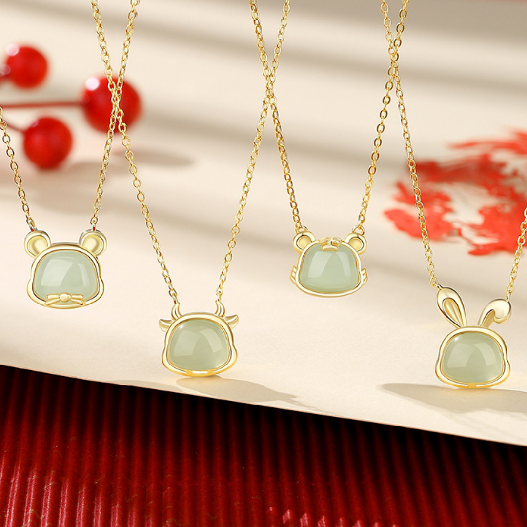 The Lifelong Guardian - Shouhu Hetian Jade Necklace