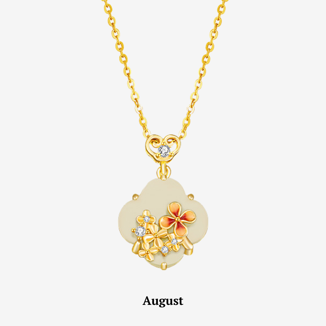 The Twelve Guardians - Huayue Hetian Jade Necklace