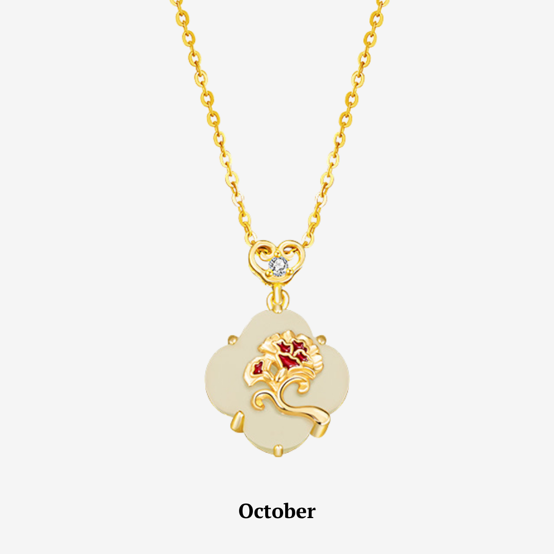 The Twelve Guardians - Huayue Hetian Jade Necklace