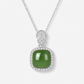 The Quiet Lustre - Anrun Hetian Jade Necklace