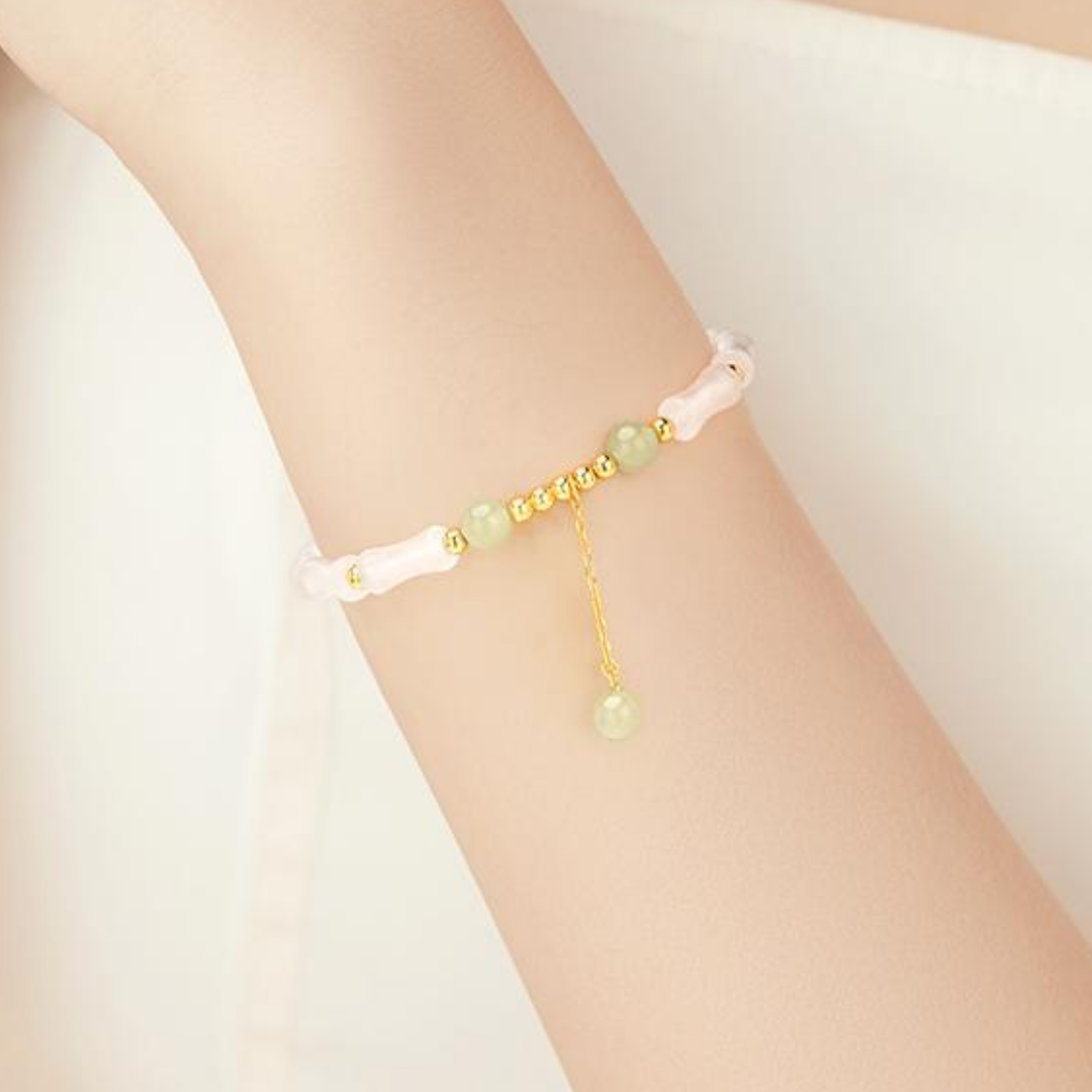 The Vessel Of Blessing - Fulu Hetian Jade Bracelet