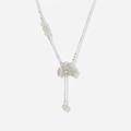 The Composed Hand - Zheshan Hetian Jade Necklace