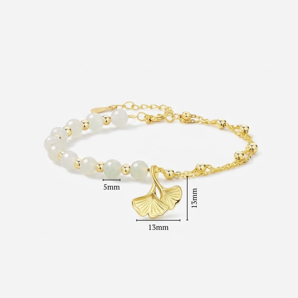The Grandfather's Tree - Xingyuan Hetian Jade Bracelet
