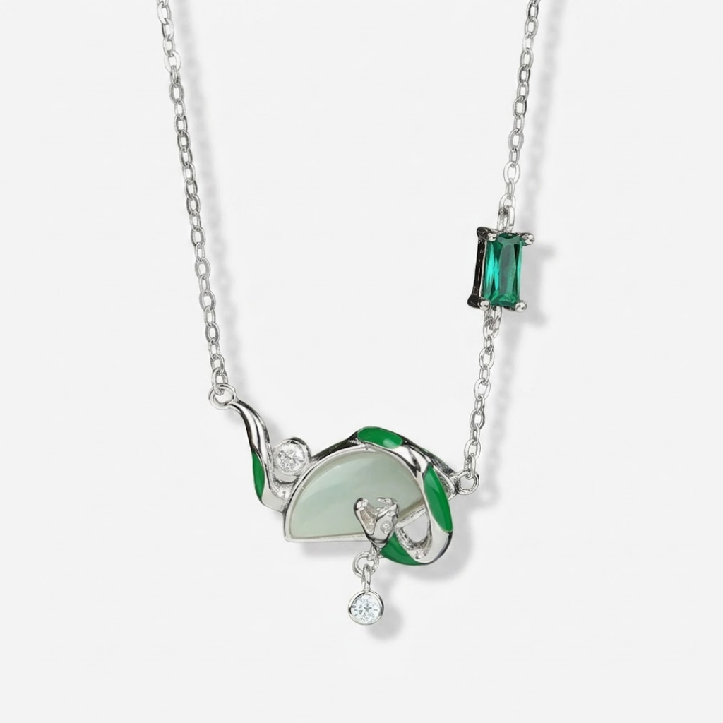 The Remembered Debt - Sheyun Hetian Jade Necklace
