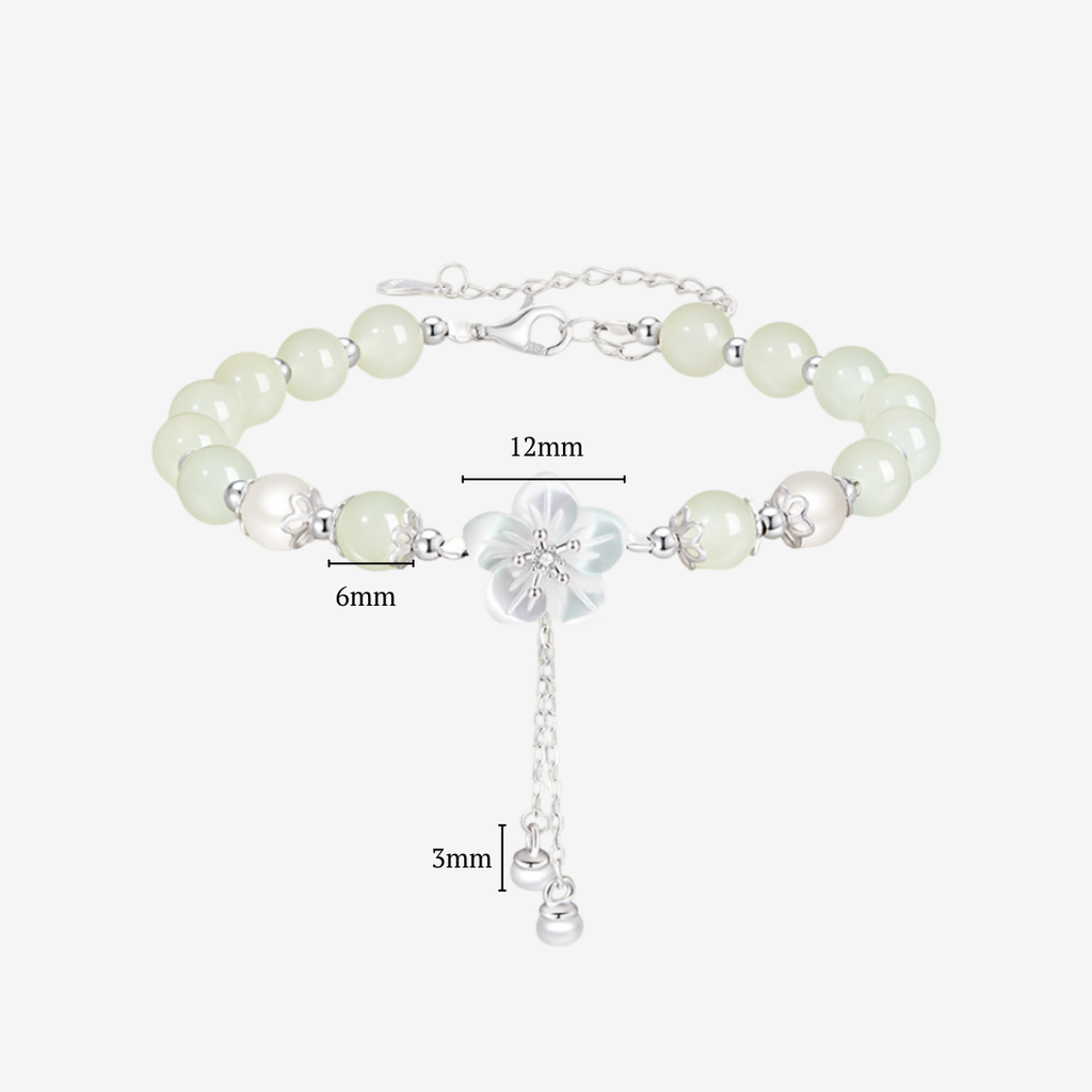 The Quiet Fragrance - Moli Hetian Jade Bracelet