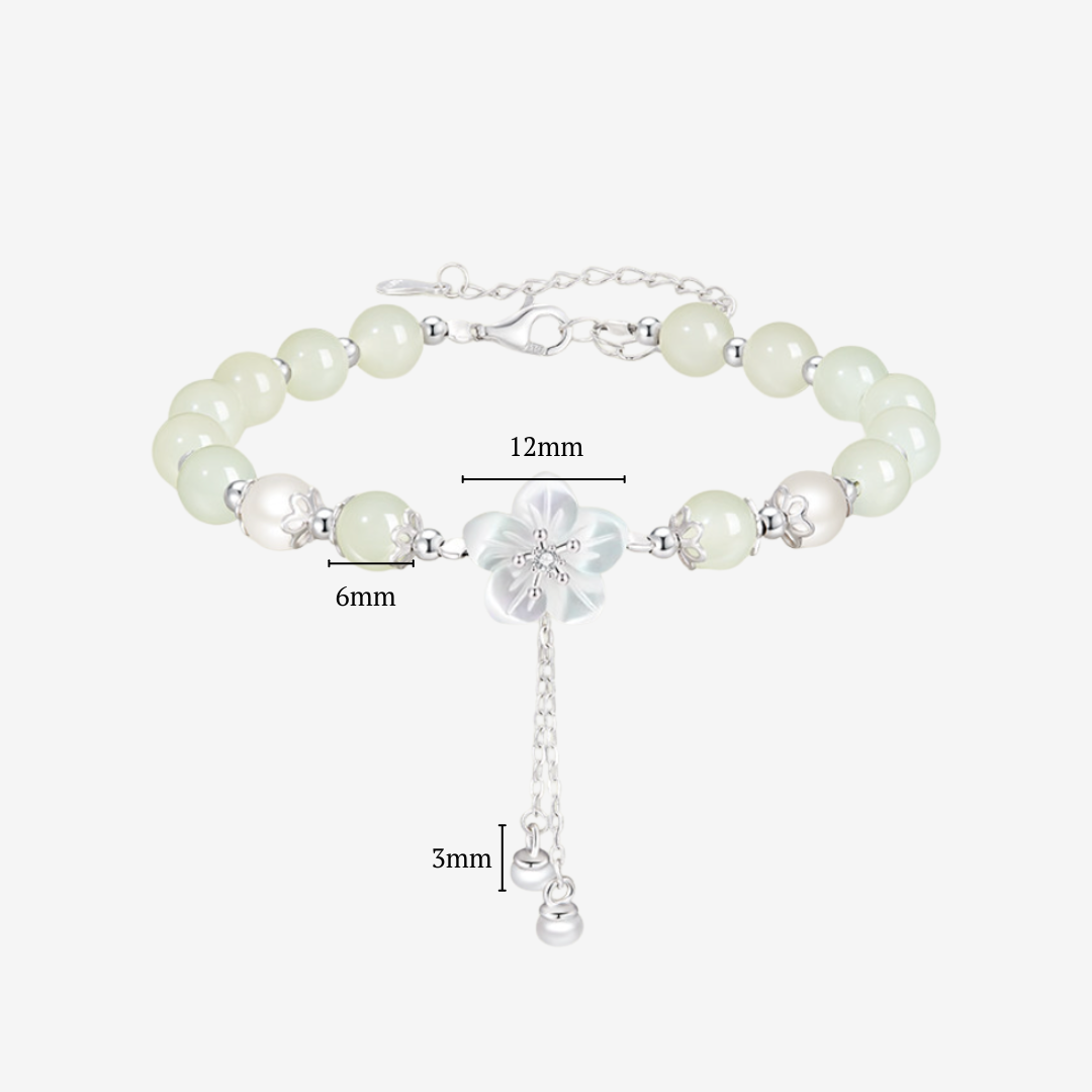 The Quiet Fragrance - Moli Hetian Jade Bracelet