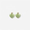 The Yielding Strength - Rouxin Hetian Jade Earrings