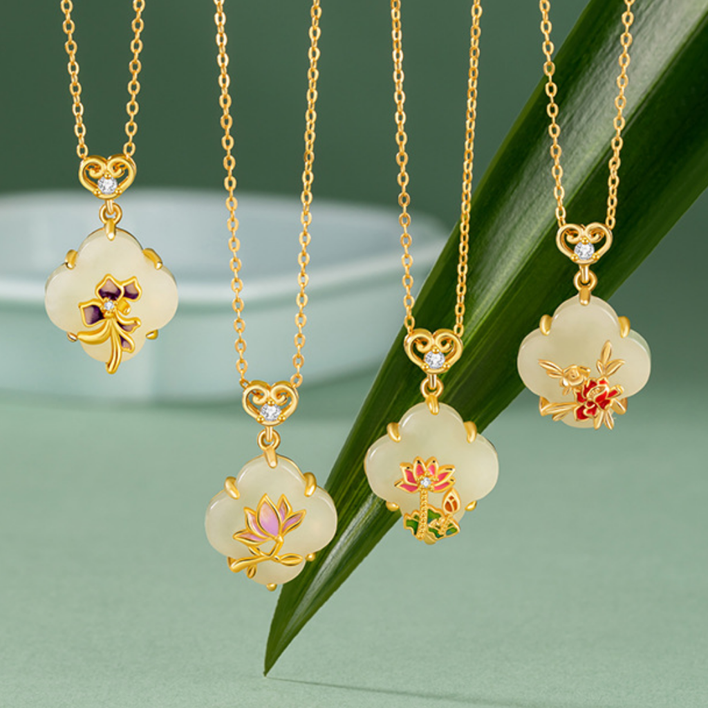 The Twelve Guardians - Huayue Hetian Jade Necklace