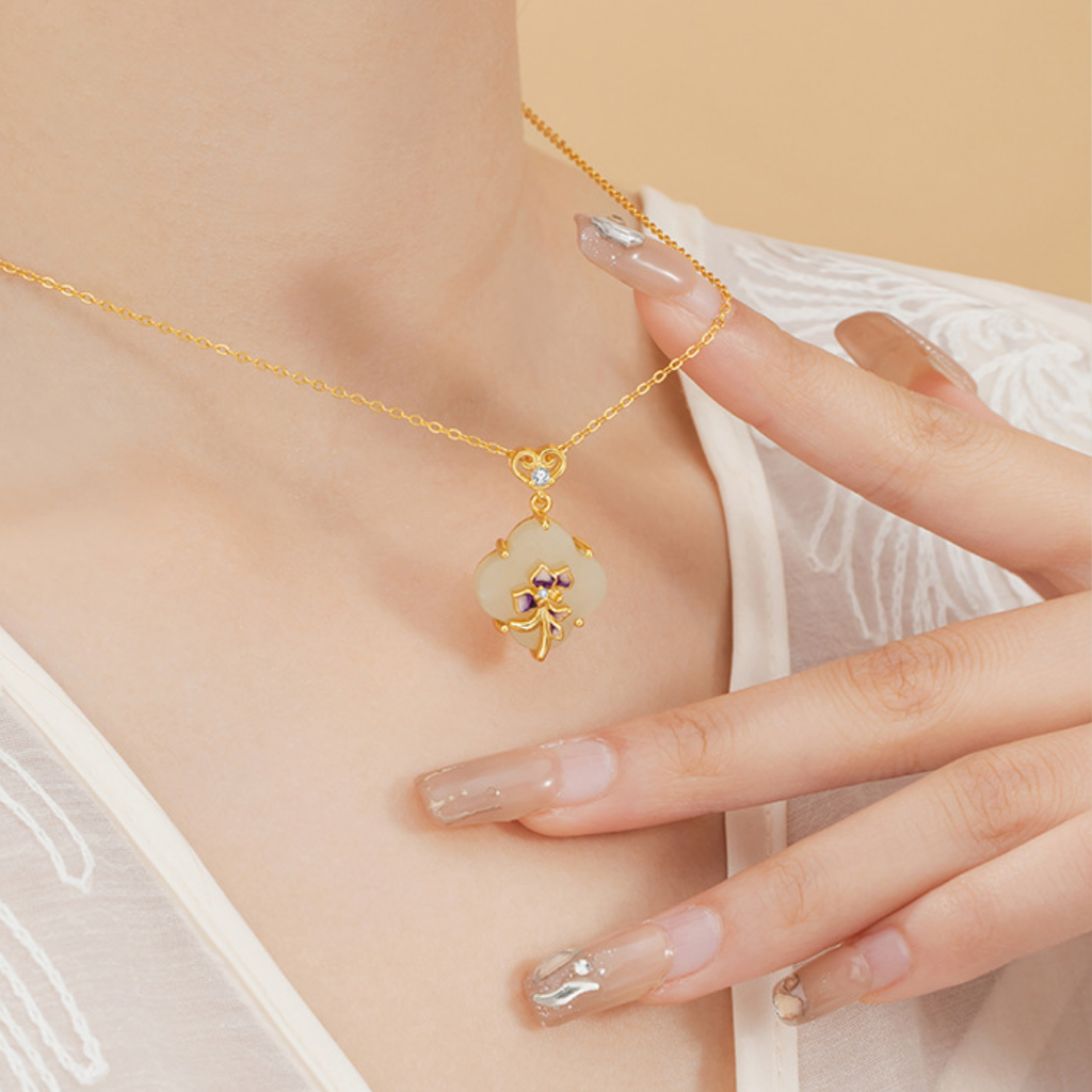 The Twelve Guardians - Huayue Hetian Jade Necklace